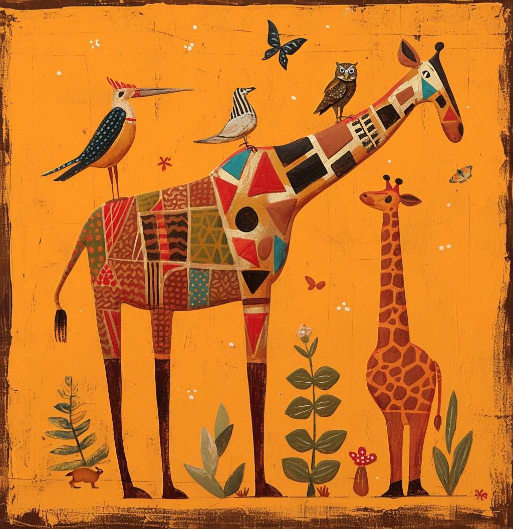 Lavod 線上藝廊-美洲動物園-長頸鹿